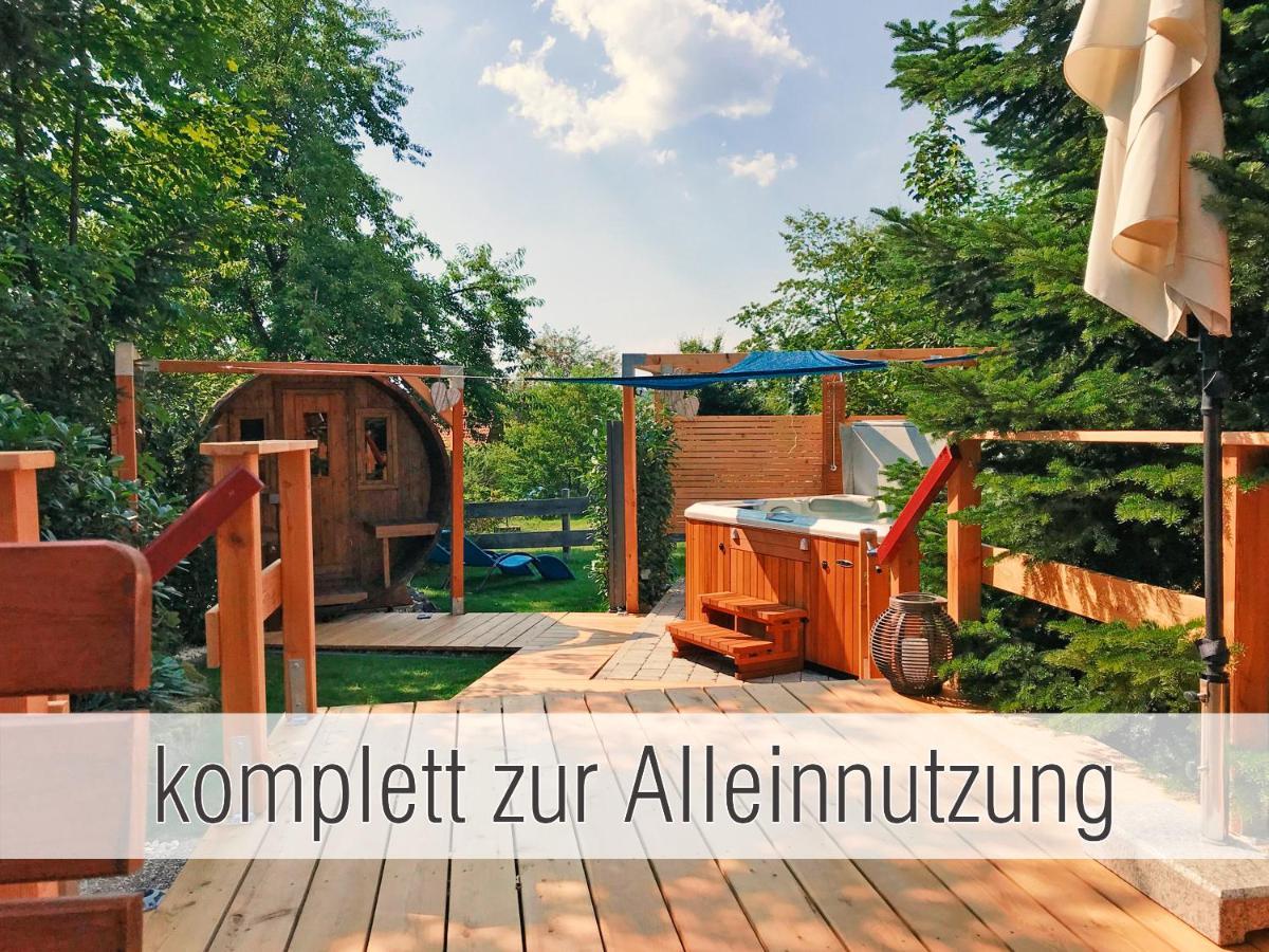 Huette41: Ganze Huette Nah Am See Mit Privatem Whirlpool, Sauna. Umzaeunt. Waldkirchen Bagian luar foto
