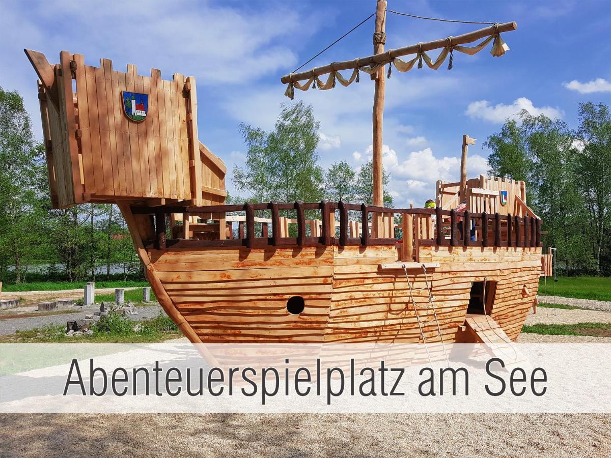 Huette41: Ganze Huette Nah Am See Mit Privatem Whirlpool, Sauna. Umzaeunt. Waldkirchen Bagian luar foto